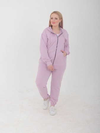 Tracksuit with zipper / Large sizes / Plus sizes