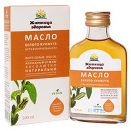 Масло из семян белого кунжута (сезамовое) 100мл