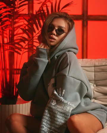 толстовка серая 2easy