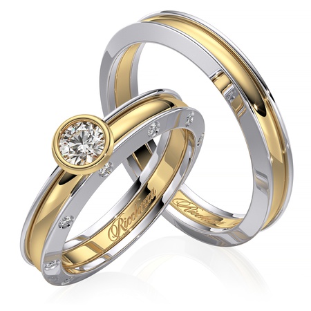 Обручальные кольца NR86