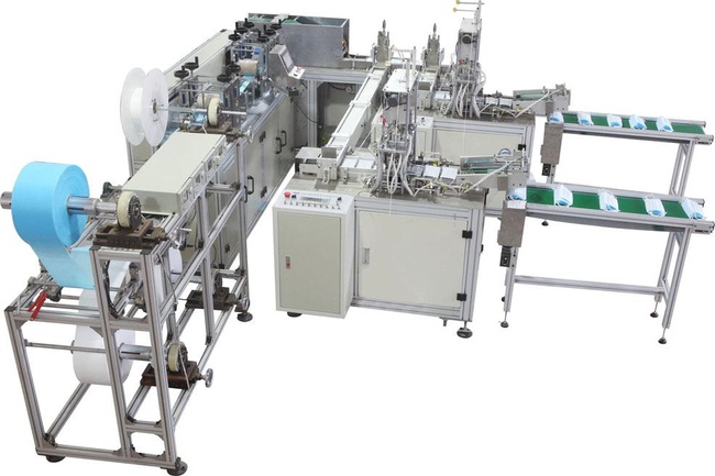 Tıbbi maske yapım makineleri, tıbbi maskeler