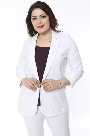 Cep Detaylı Blazer Ceket