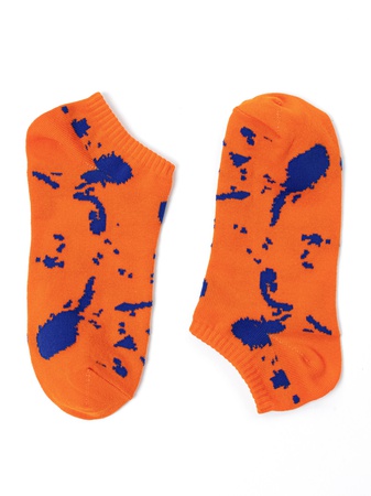 Erkek / bayan kısa çorap "Boya lekeleri" Dzen ve Smile