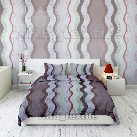 Double bed linen (with seam)