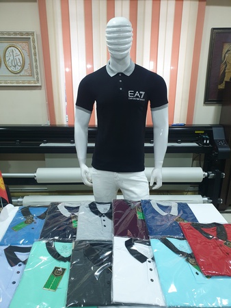 Verschiedene Poloshirts