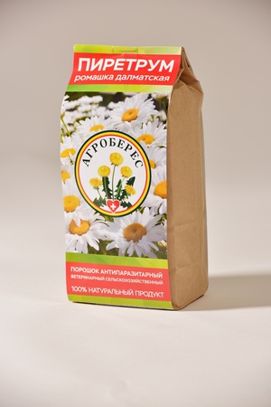 Антипаразитарный ветеринарный порошок "ПИРЕТРУМ"