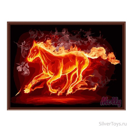 Картина по номерам Огненный