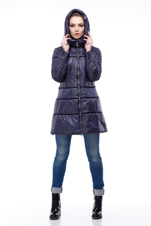 Пальто стеганое