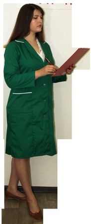 Халат рабочий женский Символ