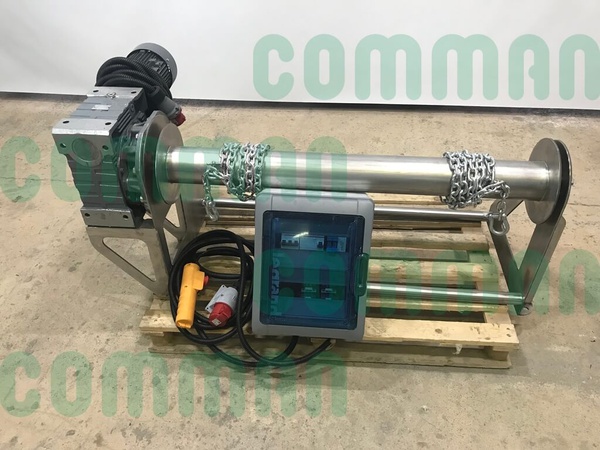 Барабан стационарный для снятие шкуры скотины