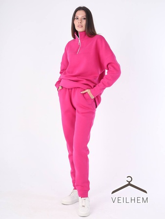 Ahududu rengi eşofman