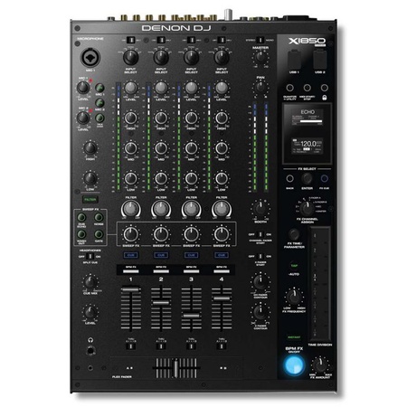 Denon DJ X1850 Prime Профессиональный 4-канальный DJ клубный микшер