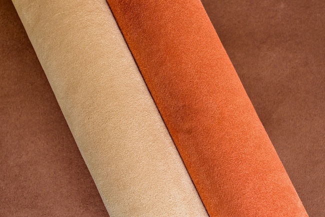 Обувные материалы . Искусственный спилок.