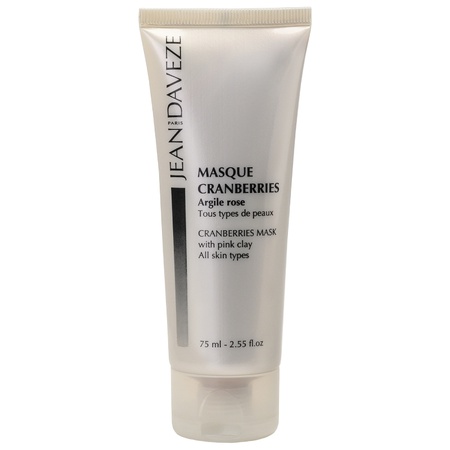 Маска для лица Jean DAveze Клюквенная маска для чувствительной, жирной и проблемной кожи 75мл