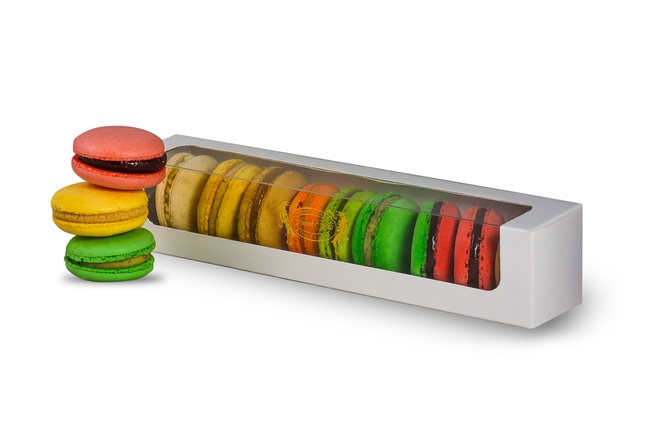 Пирожное Макарони ассорти - 9 шт.