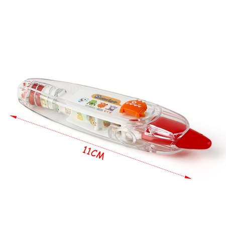 Çizimlerle dekoratif kırtasiye barkod bandı