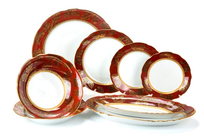 Сервиз столовый 34 предм. Старый сад (Аппетитный)