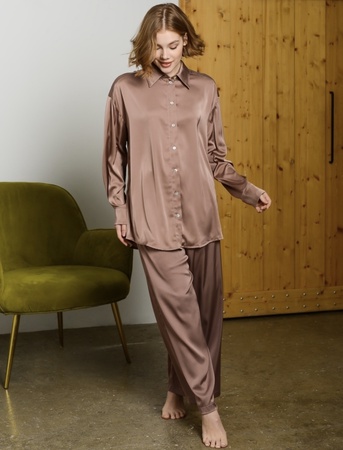 İpek Pantolon Takım