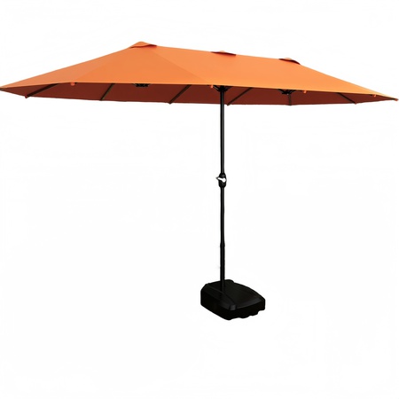 Square Cantilever Umbrella – 3.5m  Offset Patio Umbrella, 210T UV Fabric – Wholesale