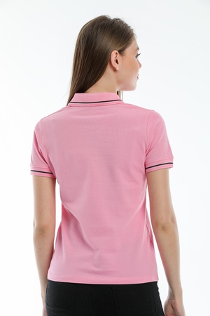 Pegasus Темно-синий полосатый воротник с деталями Pink Lakos