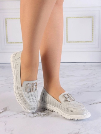 Туфли закрытые женские из кожи.