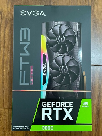 НОВАЯ видеокарта EVGA GeForce RTX 3090 FTW3 ULTRA 24 ГБ GDDR6X [24G-P5-3987-KR]