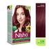 Nisha Creme Hair Color | Permanent Long Lasting Burgundy Hair Dye Color Kit | Burgundy | 4.05 Oz
