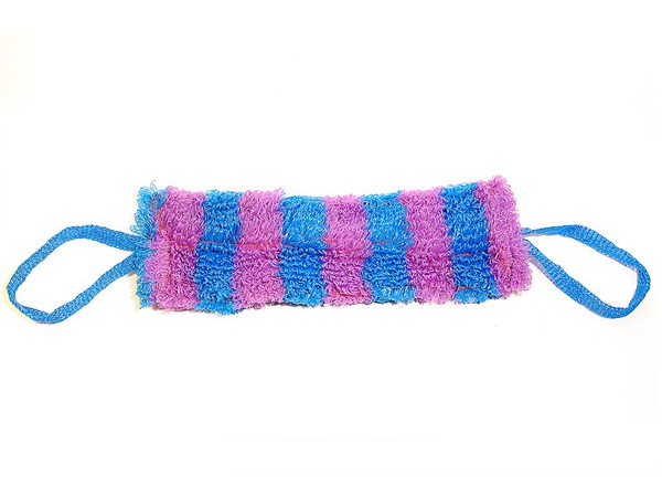 Мочалка «Медведь» полосатый