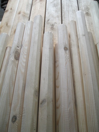 Древко черенок багровище для опорного инструмента багра рогача ДИН-56-3КП