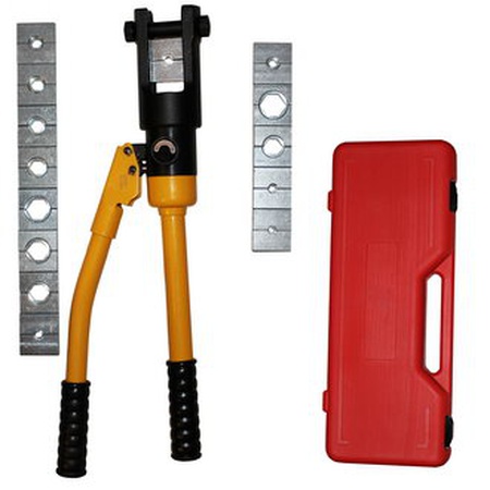 Crimping and trimming tools, cable tie assembling tools, soldering irons, glue guns