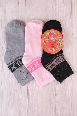 НОСКИ ЖЕНСКИЕ "КОМФОРТ" № 474-B2046