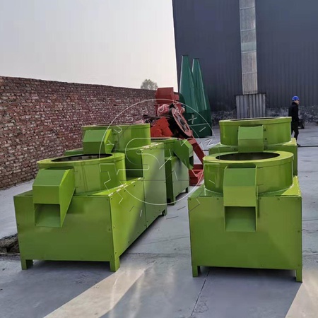 Машина для полировки круглых удобрений