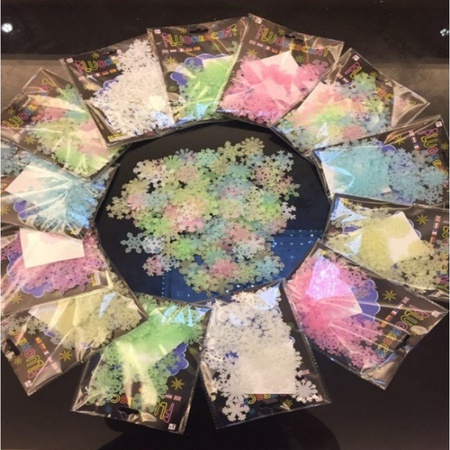 Набор светонакопителей "Снежинки"