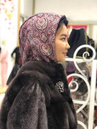 Платок-капюшон