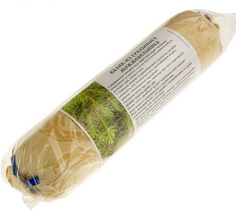 Валик из натуральной деревянной стружки