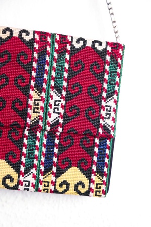 Весенений клатч ручной работы