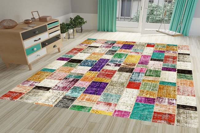 МОДЕЛИ КОЖАНЫХ И ТОЧЕЧНЫХ КОВРОВ НА НЕСКОЛЬЗЯЩЕЙ ОСНОВЕ