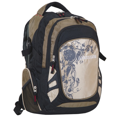 Рюкзак HS-3238 Цвет: коричневый