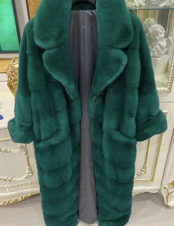 Chinchilla sable crocodile python mink leather