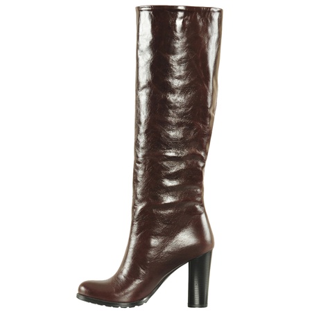 Сапоги женские, натуральная кожа <G815>