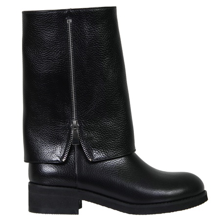 Women&#39;s ankle boots, genuine leather<G607>