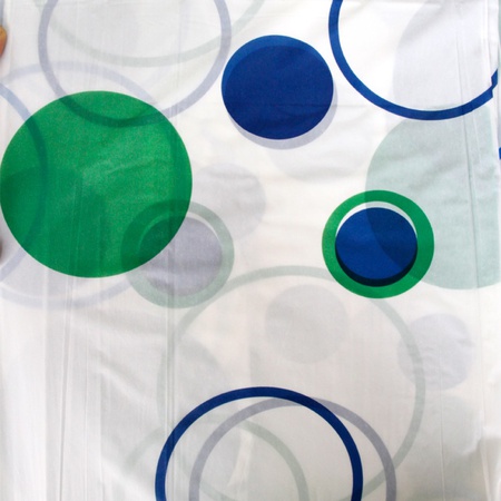 Штора для ванной "Круги" 180*180 см, EVA 22гр