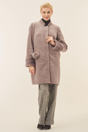 Ceket dişi Silverfox model 805-Dusty rose