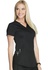 Блузон медицинский женский Cherokee Luxe Sport Mock Wrap Top in Black CK603 BLKV