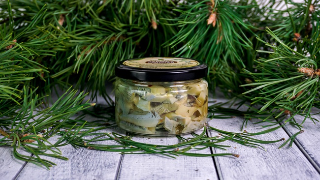 Голубика в сосновом меду 1 кг