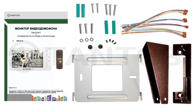 Amelie kit комплект видеодомофона Tantos