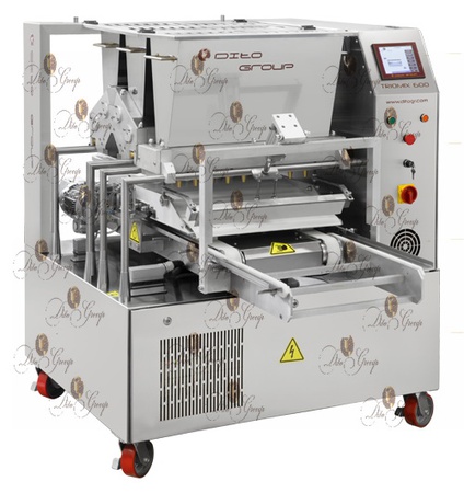 Dough depositor for cookies, gingerbread, marshmallows