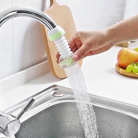 Kitchen faucet nozzle water saving flexible