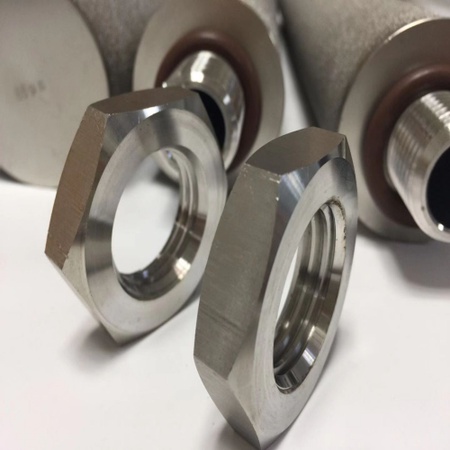 65um M30 Соединение пористый металлический фильтрующий элемент с плоским дном