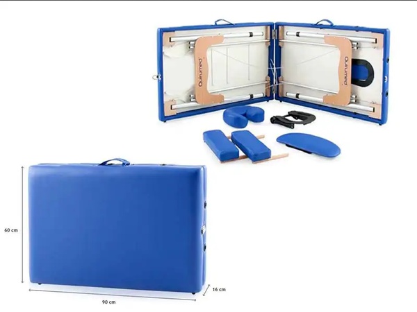 Портативный алюминиевый массажный стол EASY 180 x 60 см